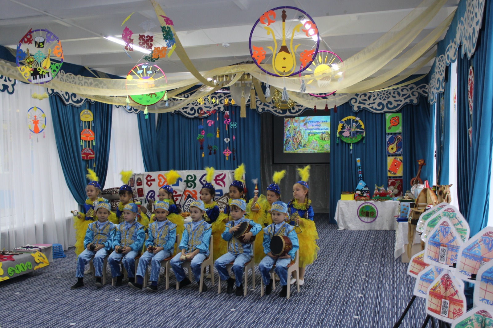 Музыка жетекшілеріне арналған аудандық семинар  "Ұлттық құндылықтар әлеміне саяхат"